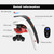 Multifunctional Electric Body Massage Stick Electric Cervical Massager, Size:49x14.5x9.9cm(Black)