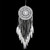 Creative Hand-Woven Crafts Dream Catcher Home Car Wall Hanging Decoration(White)