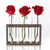 Creative Simple Coffee Shop Interior Desktop Decoration Decoration Transparent Hydroponic Glass Test Tube Vase, Type:3-Hole Wooden Frame