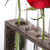 Creative Simple Coffee Shop Interior Desktop Decoration Decoration Transparent Hydroponic Glass Test Tube Vase, Type:3-Hole Wooden Frame