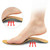 Corrected Flat Foot Arch Pad XO Leg Orthopedic Inner Eight-Shaped Corrective Insole, Size:41/42(Brown)