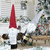 2 PCS CX20214 Faceless Doll Wine Bottle Bag Christmas  Decoration(Red)