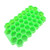 2 PCS 37 Grids Ice Cubes Honeycomb Ice Cream Maker Form DIY Mould Popsicle Molds Yogurt Ice Box Fridge Treats Freezer(Green)