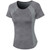 Tight Round Neck Sports Short Sleeve T-shirt For Ladies (Color:Flower Gray Size:M) Tight Round Neck Sports Short Sleeve T-shirt For Ladies (Color:Flower Gray Size:M)