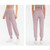 Autumn And Winter Loose Sports Trousers For Ladies (Color:Pink Size:M)