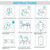 50 PCS 2.5D Non-Full Screen Tempered Glass Film for Galaxy A20e