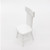 3 PCS Doll House Miniature Dining Room Furniture Wooden Chair Children Educational Toys(White)
