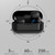 P1 TWS Bluetooth 5.0 Binaural Stereo Wireless Sports Bluetooth Earphone(Black)