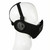 WoSporT Half Face Metal Net Field  Ear Protection Outdoor Cycling Steel Mask(Black) WoSporT Half Face Metal Net Field  Ear Protection Outdoor Cycling Steel Mask(Black)