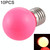 10 PCS 2W E27 2835 SMD Home Decoration LED Light Bulbs, DC 12V (Pink Light)