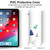 8 PCS Non-slip Mute Wear-resistant Nib Cover for Apple Pencil 1 / 2(Transparent)