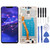OEM LCD Screen for Huawei Mate 20 Lite / Maimang 7 Digitizer Full Assembly with Frame (Gold)