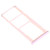 SIM Card Tray + SIM Card Tray + Micro SD Card Tray for Huawei Y9 (2019) (Pink)