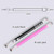 3 PCS Cat Eye Gel Magnet Pen Double Head Magnetic Pen Plum Branding Flower Magnetic Pen Nail Cat Eye Magnet New Tool(pink)