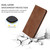 Retro Skin Feel Business Magnetic Horizontal Flip Leather Case for Galaxy M30 / A40s(Brown)