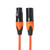XRL Male to Female Microphone Mixer Audio Cable, Length: 3m (Orange)