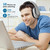 BTH-878 Foldable Wireless Bluetooth V4.1 Headset Stereo Sound Earphones (Silver)