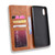 Magnetic Buckle Retro Crazy Horse Texture Horizontal Flip Leather Case for Wiko Jerry 4, with Holder & Card Slots & Photo Frame(Brown)