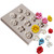 Fondant Cake Silicone Mold Chocolate Mold DIY Trumpet Flower Sun Flower Baking Decoration(Pink)