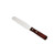 3 PCS Wooden Handle Spatula Baking Stainless Steel Cake Straight Knife(6 Inch With Hole Straight Body)