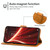 Leather Phone Case For TCL 10 5G(Brown)