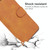 Leather Phone Case For TCL 10 5G(Brown)