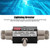 CA-23RS 400W 2500MHz Lighting Arrestor N Male Plug to N Female Coaxial Surge Protector