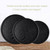Creative Round Solid Wood Tea Tray Hotel Wooden Tay Storage Tray, Diameter: 33cm