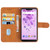 Leather Phone Case For Wiko View2 Go(Brown)