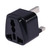 Portable Universal Socket to UK Plug Power Adapter Travel Charger (Black)