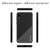 PINWUYO Honors Series Shockproof PC + TPU Protective Case  for Galaxy A10e(Black)