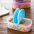 Lunch Box Food Container Plastic Portable Camping Picnic Folding Fruit Container Fridge Microwave Storage Box(Green)