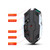 ZERODATE T30 2.4GHz 2400DPI Three-speed Adjustable RGB Backlight Wireless Optical Mouse(Grey)