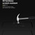 PINWUYO 9H 3D Curved Tempered Glass Film for  Galaxy A60 black