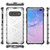 Honeycomb Shockproof PC + TPU Case for Galaxy S10+ (Black)