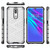 Honeycomb Shockproof PC + TPU Case for OPPO F11 (Blue)
