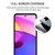 25 PCS Full Glue Cover Screen Protector Tempered Glass Film For Motorola Moto E40