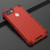 Shockproof Honeycomb PC + TPU Case for OPPO  F9(Red)