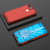 Shockproof Honeycomb PC + TPU Case for OPPO  F9(Red)
