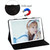 Cat Pattern Horizontal Flip Leather Case for Galaxy Tab A 10.1 (2019) T510 / T515, with Holder & Card Slot & Wallet