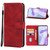 Leather Phone Case For OnePlus 9RT 5G(Red)