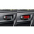 4 PCS / Set Carbon Fiber Car Inner Door Bowl Decorative Sticker for Toyota Corolla 2014-2018,Left and Right Drive Universal (Red)