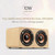 W5 Portable HiFi Shock Bass Wooden Bluetooth Speaker(Dark Brown)