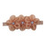 Ribbon Diamond Headband Newborn Hairband Girl Flower Head Children Hair Accessories(Khaki)