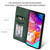 Retro Skin Feel Business Magnetic Horizontal Flip Leather Case for Samsung Galaxy A70(Army Green)