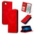 For iPhone SE 2022 / SE 2020 / 8 / 7 Retro Skin Feel Business Magnetic Horizontal Flip Leather Case(Red)