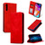 Retro Skin Feel Business Magnetic Horizontal Flip Leather Case for Samsung Galaxy A70(Red)