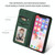 For iPhone XS Max Retro Skin Feel Business Magnetic Horizontal Flip Leather Case(Army Green)