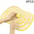6 PCS Kitchen Chopping Blocks Flexible Transparent PP Cutting Boards S(20x14.8cm)(Yellow)
