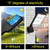 616 Solar Street Light LED Human Body Induction Garden Light, Spec: 108 COB With Remote Control 616 Solar Street Light LED Human Body Induction Garden Light, Spec: 108 COB With Remote Control